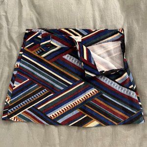 Tribal pattern mini skirt